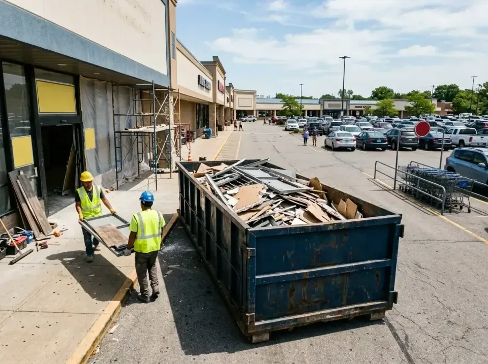 retail-store-renovation-debris-003 — frequently asked questions, Roll-off Dumpster Rentals in Platteville, WI